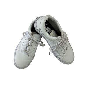 VANS Horween x Vault Old Skool White Leather Size 5
